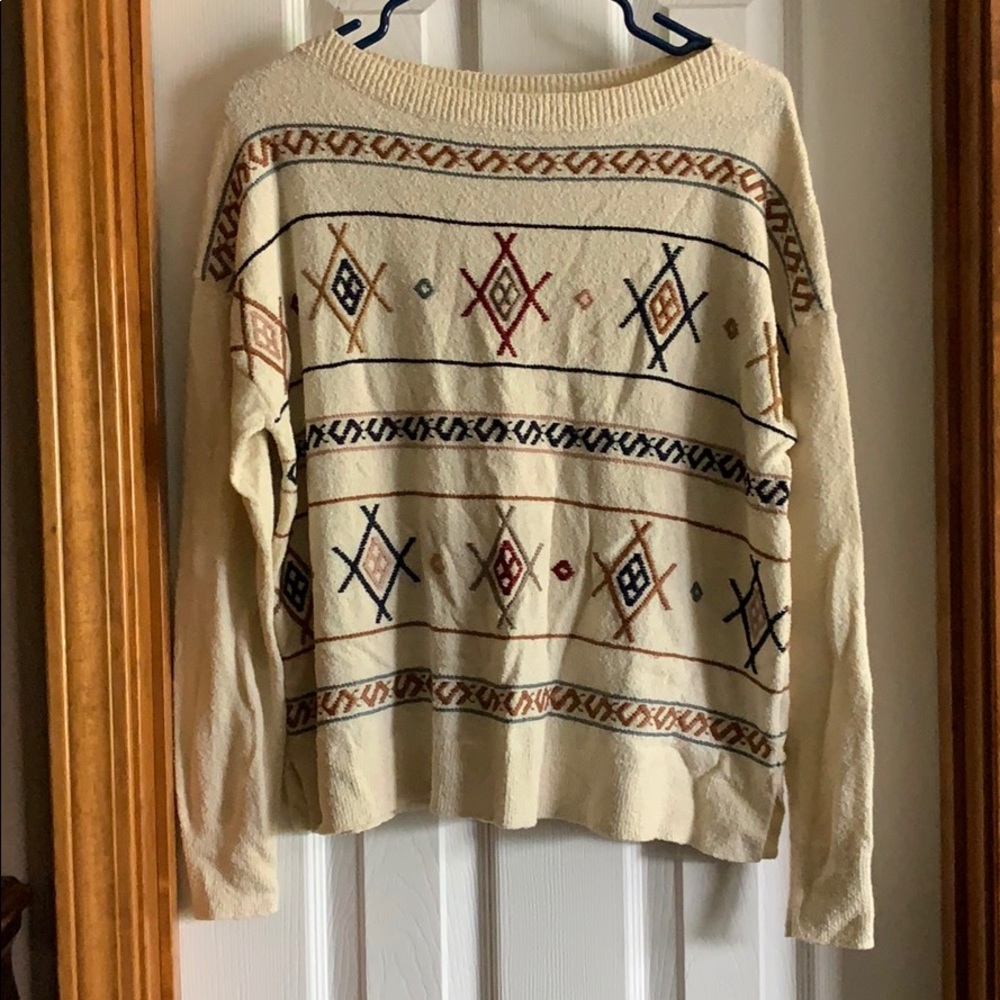Madewell stitched sweater